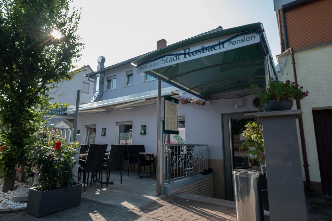 Schnitzelhaus Und Pension Stadt Rosbach Rosbach vor der Höhe Exterior foto